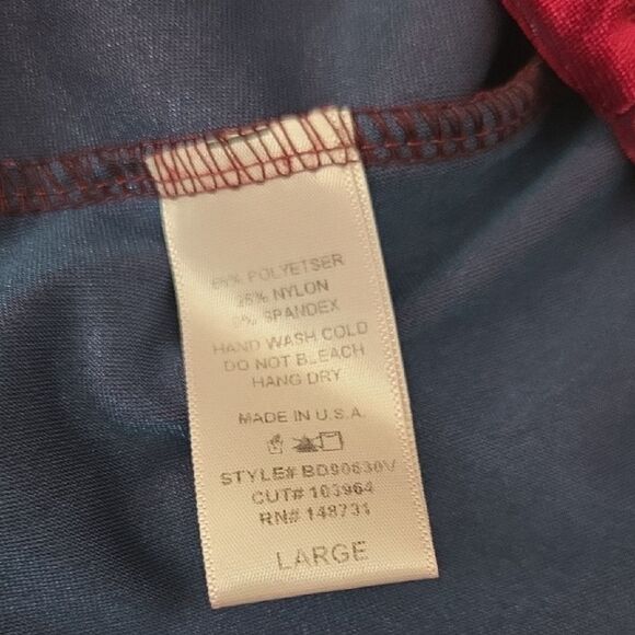 Blue Blush Burgundy Velvet Dress - Picture 6 of 8